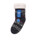 Boys Lounge Socks With Sherpa Lining And Gripper (Pack of 12)