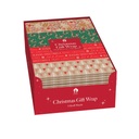 Kraft Paper Eco Mix Wrap XMAS 8 Sheet Pack (Pack of 50)