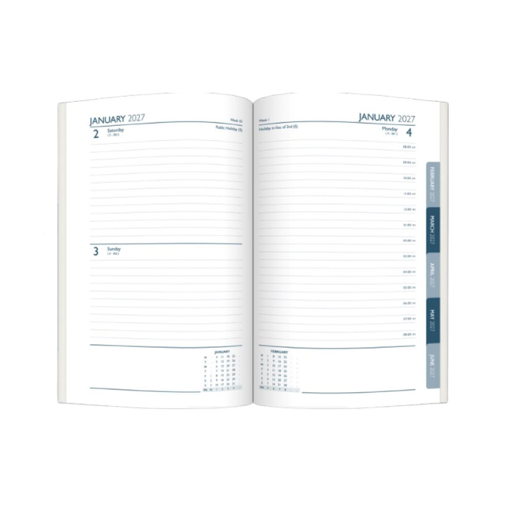 Organiser Diary A6 Index with Pen