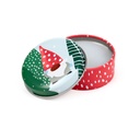 Christmas Jolly Gonk Lip Balm in a Tin (Pack of 12)