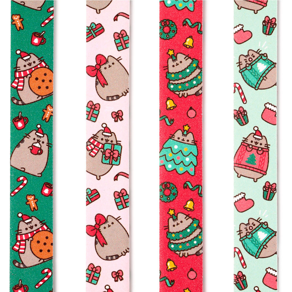 Christmas Pusheen the Cat Nail Files (Pack of 48)