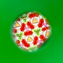 MINECRAFT Creeper Shaped Kaleidoscope (Pack of 16)