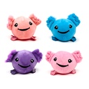 Queasy Squeezies Axolotl Salamander Plush Squeezy Toy (Pack of 12)
