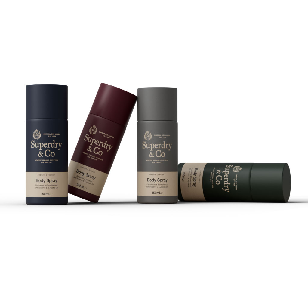 SUPERDRY Mens Body Spray (Pack of 6)