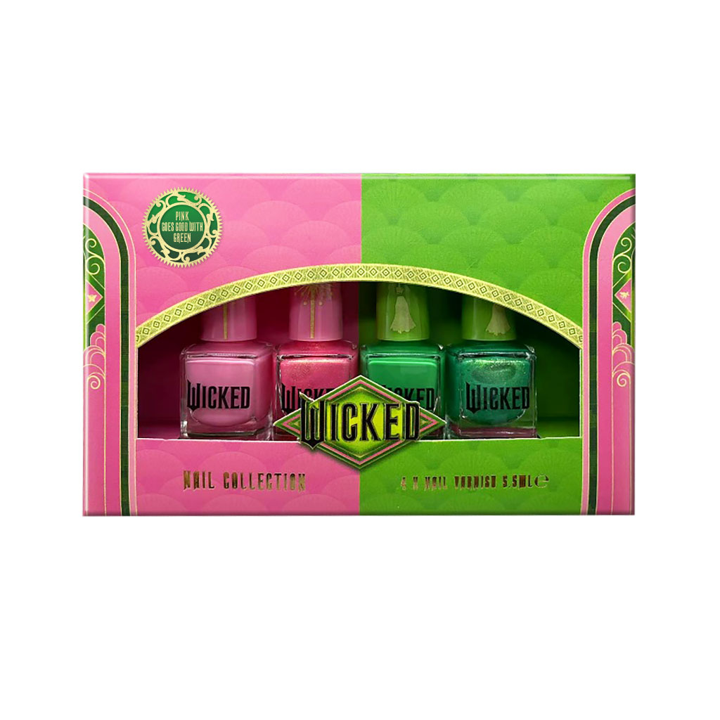 WICKED x4 Nail Polish Set (Pack of 6)