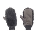 Premium Faux Fur Mittens (Pack of 12)