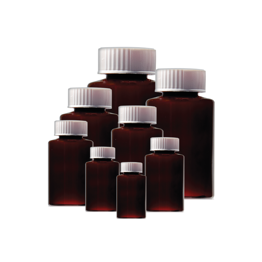 75ml Precapped PET Round Tablet Bottles