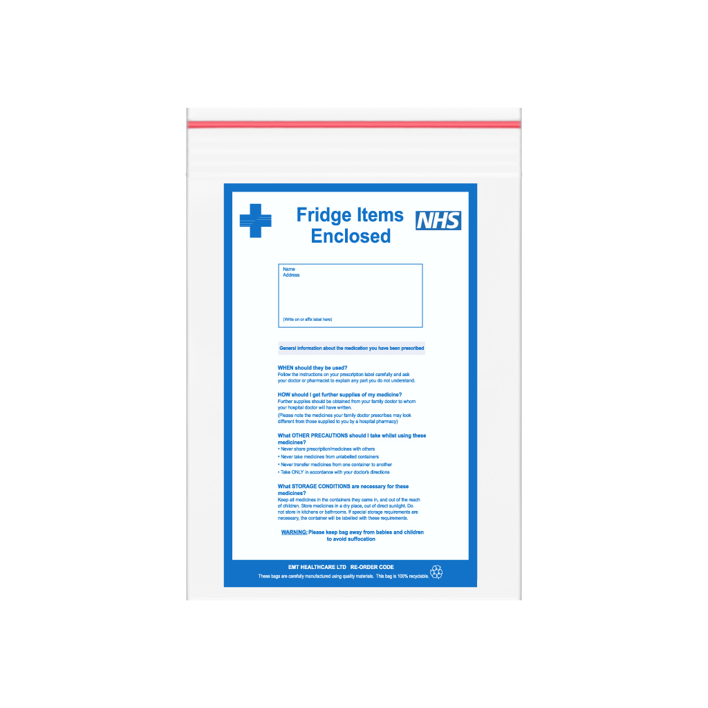 Polygrip S/Seal Fridge Bags 280x410mm