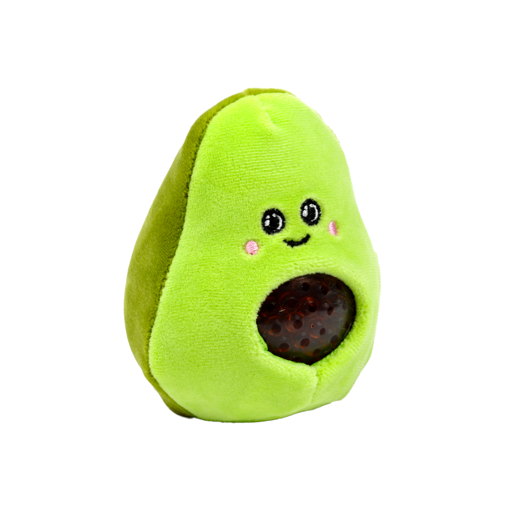 Queasy Squeezies Avocado Plush Squeezy Toy 