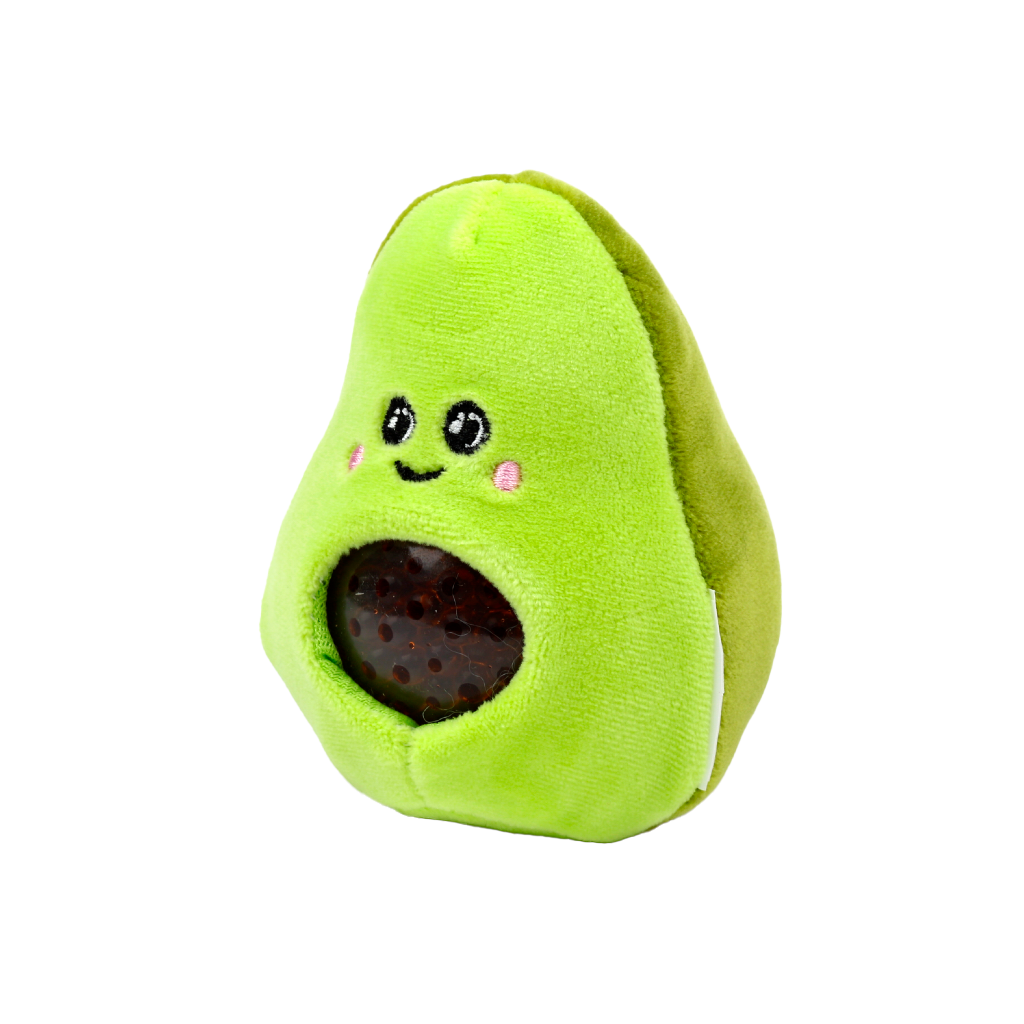 Queasy Squeezies Avocado Plush Squeezy Toy 