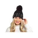 Ladies Knitted Brush with Pom Pom Hat 