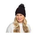 Ladies Hat With Detachable Pom Pom 