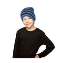 Boys Striped Beanie Hat 