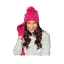 Ladies Touch Screen Glove & Hat Set     