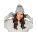 Ladies Touch Screen Glove & Hat Set     