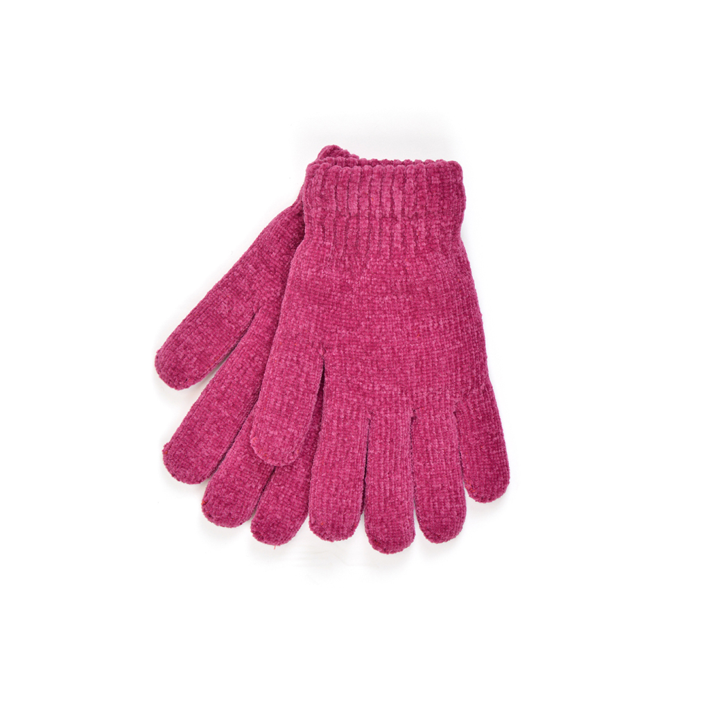 Ladies Chenille Gloves                  