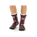Mens Fairisle Slipper Socks
