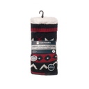 Mens Fairisle Slipper Socks