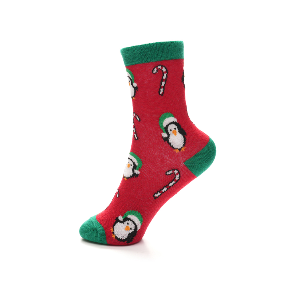 Kids Cotton Rich Christmas Design Socks 