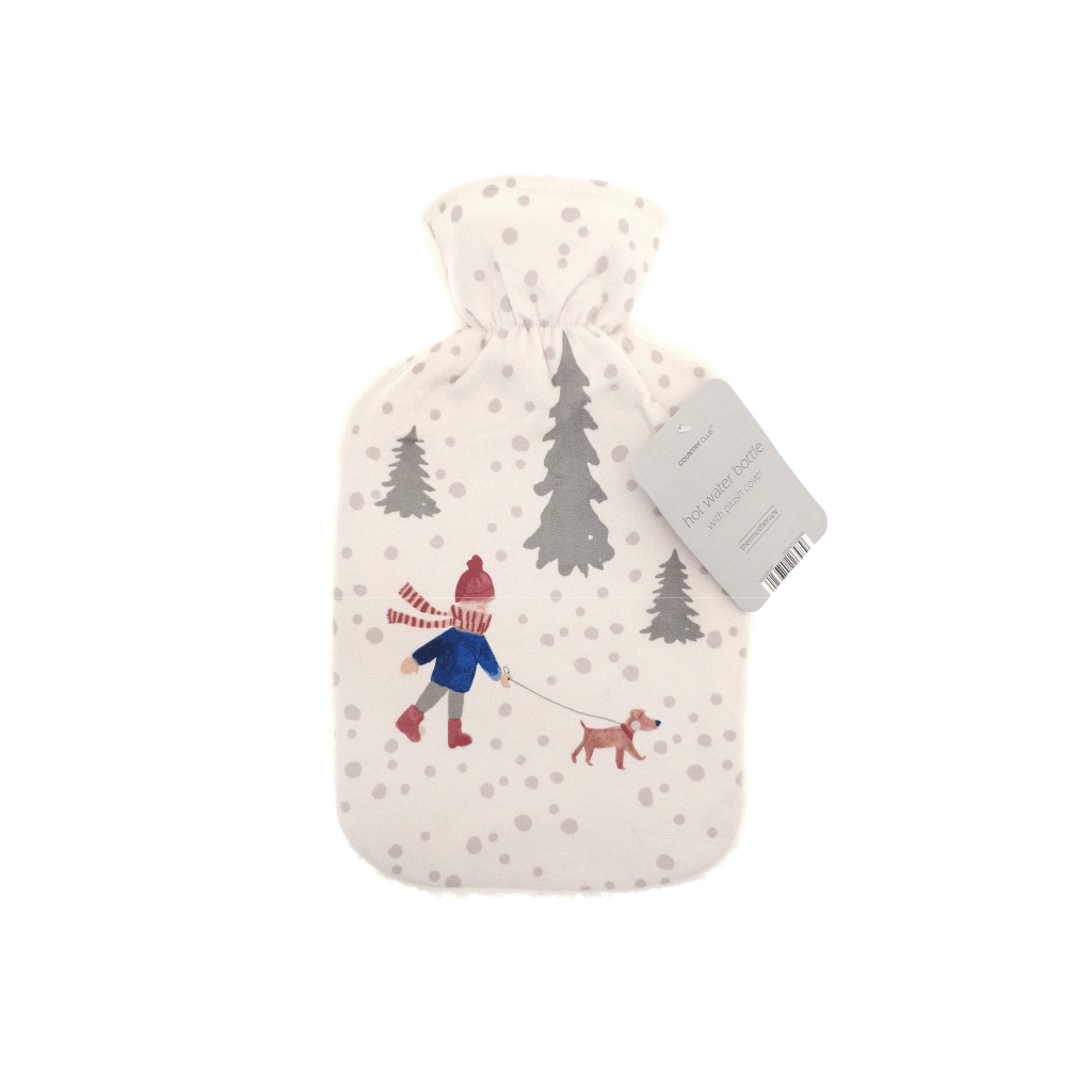 Printed Hot Water Bottle Assorted Design