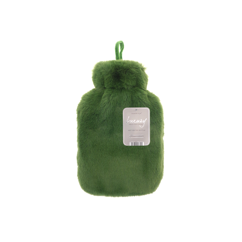 Super Luxury Faux Fur Hot Water Bottle  
