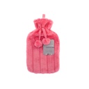 Faux Fur Hot Water Bottle Assorted Colours 