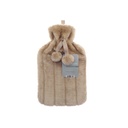 Faux Fur Hot Water Bottle Assorted Colours 