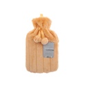 Faux Fur Hot Water Bottle Assorted Colours 