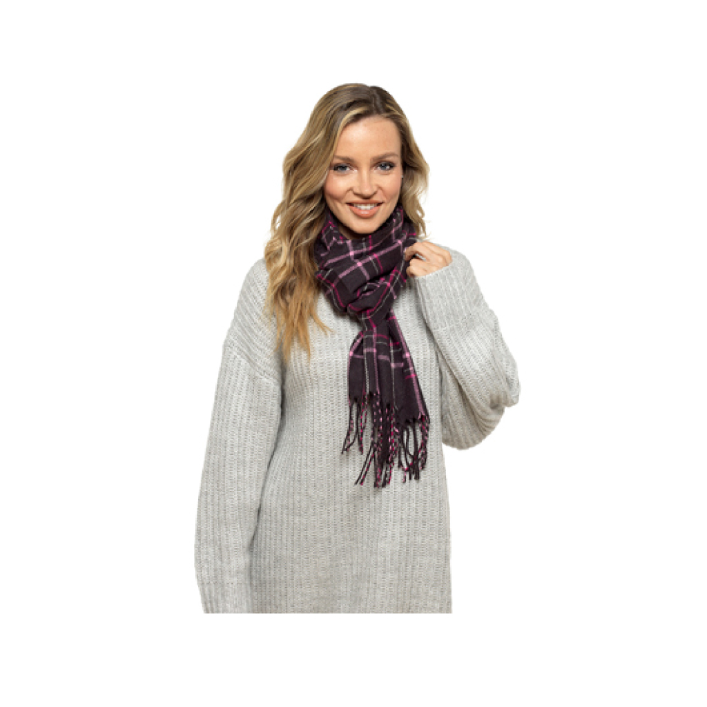 Ladies Checked Scarf 