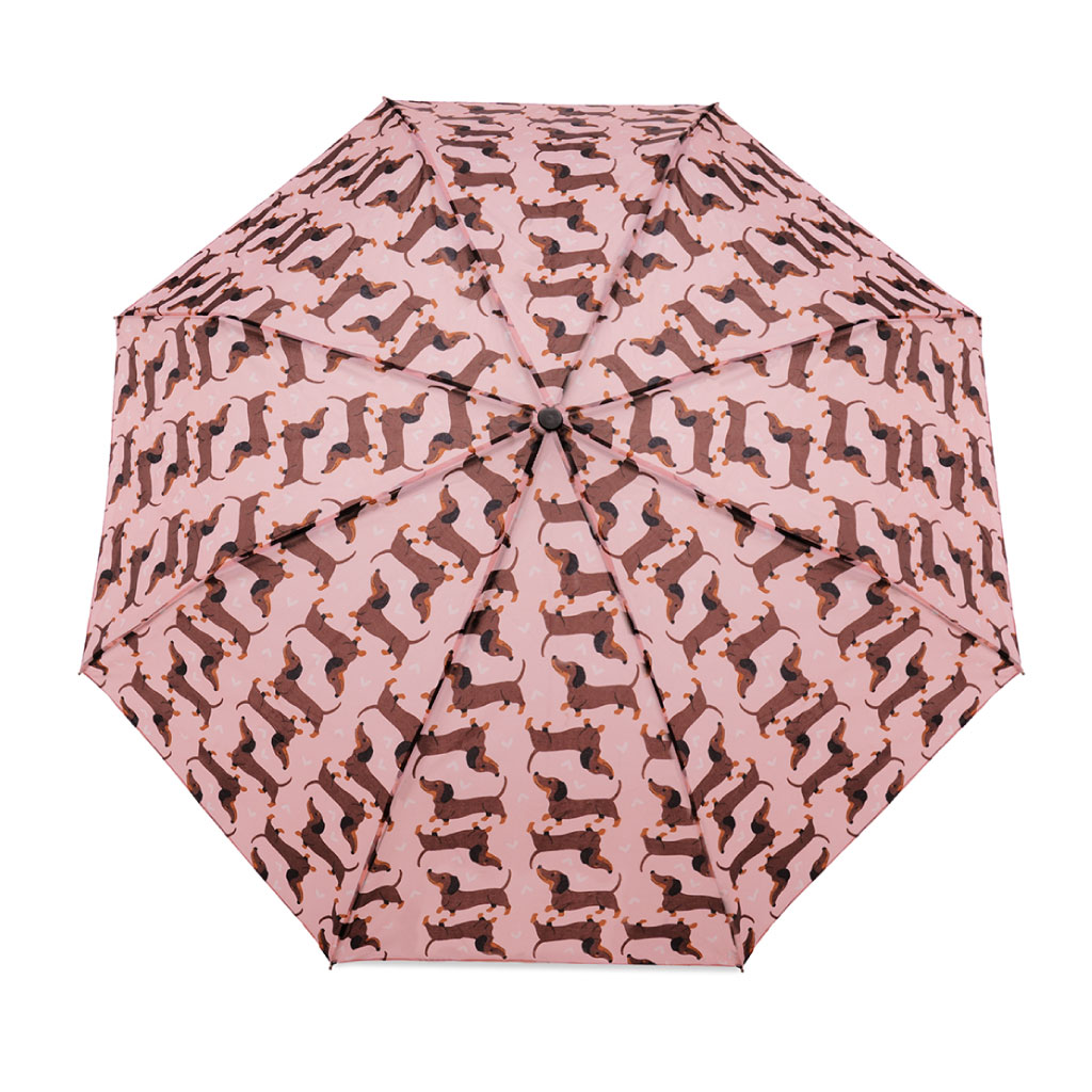 Sausage Dog Print Umbrella 