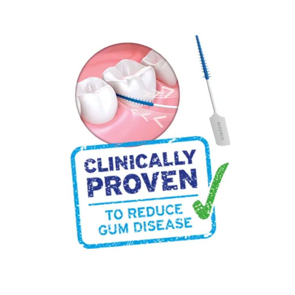 Wisdom Clean Between Brushes Fine Blue