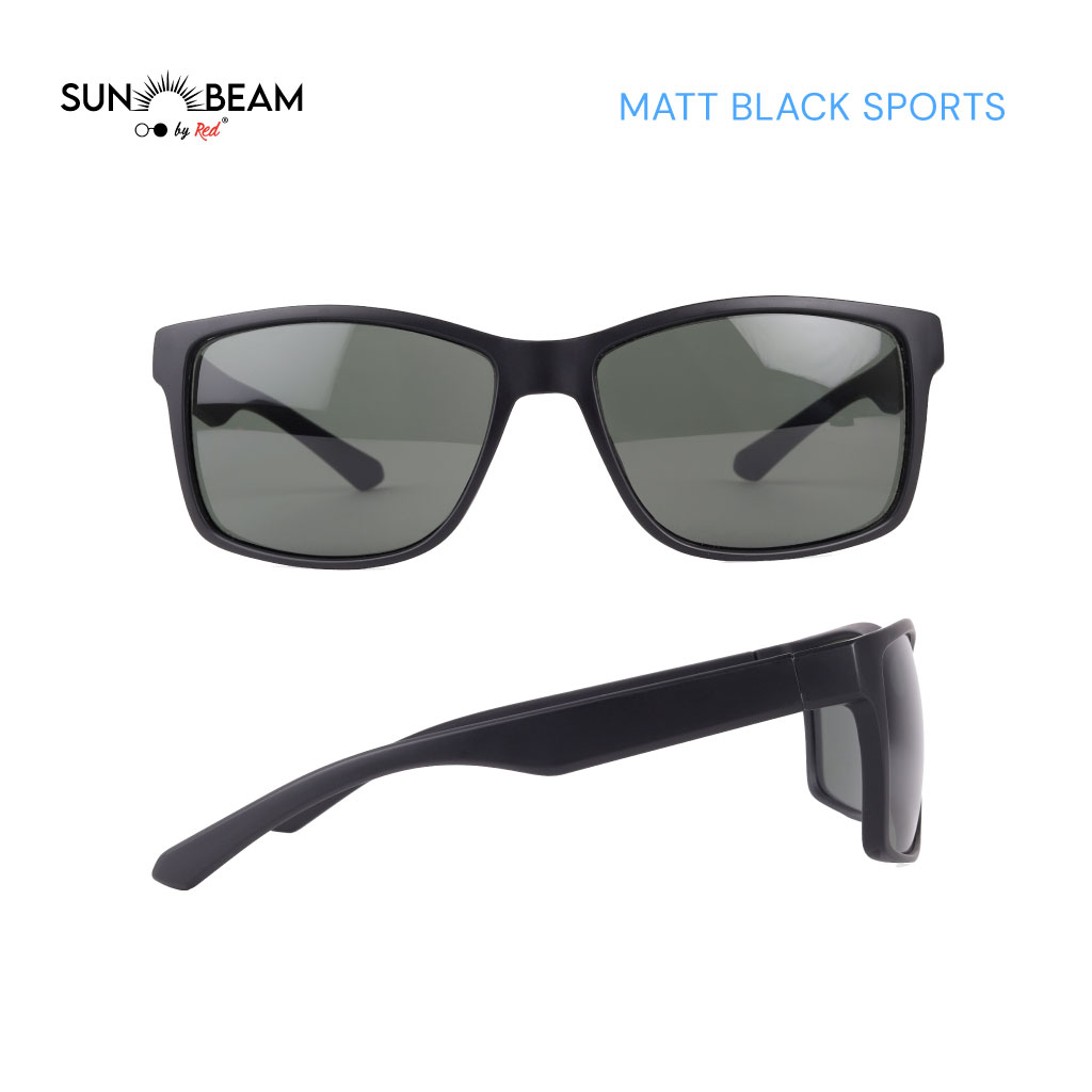 Clip Strip of Mens Sunglasses with Protective Pouches