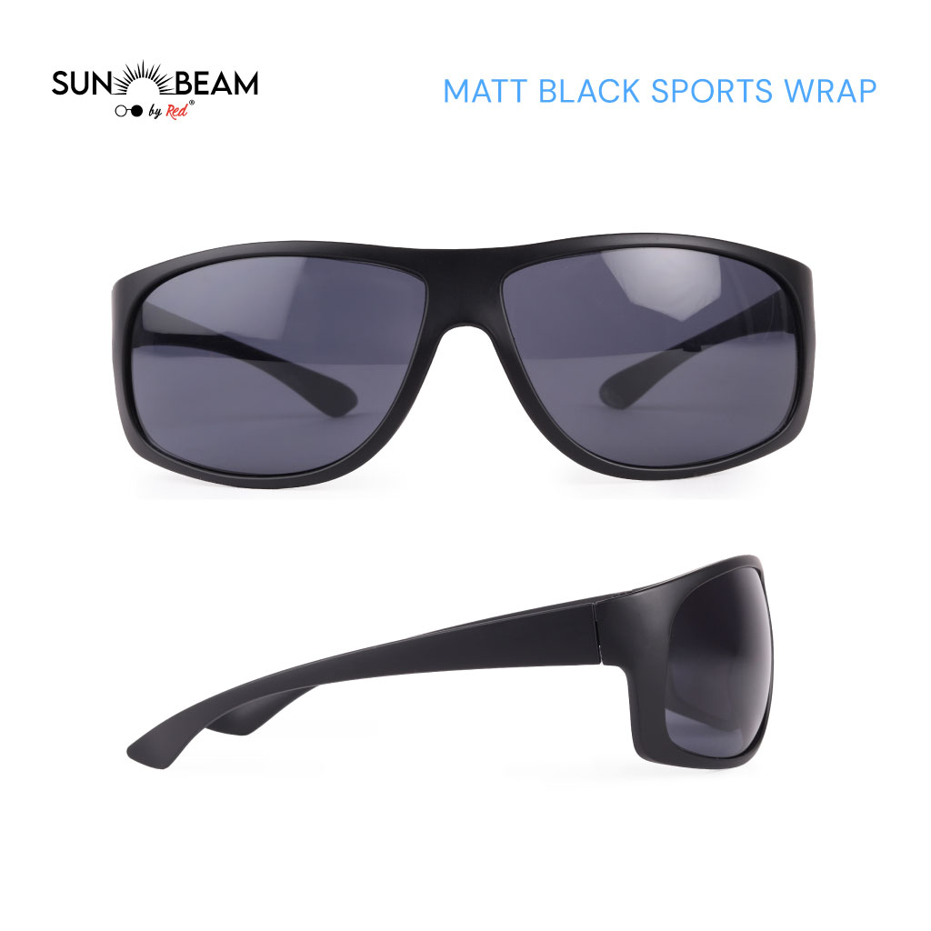 Clip Strip of Mens Sunglasses with Protective Pouches