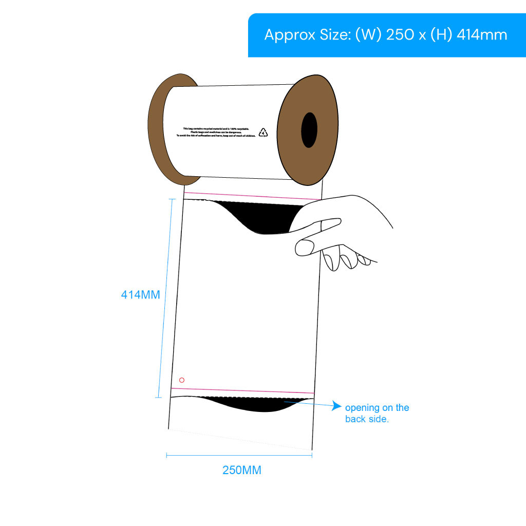 Auto Bag Large 250x414mm