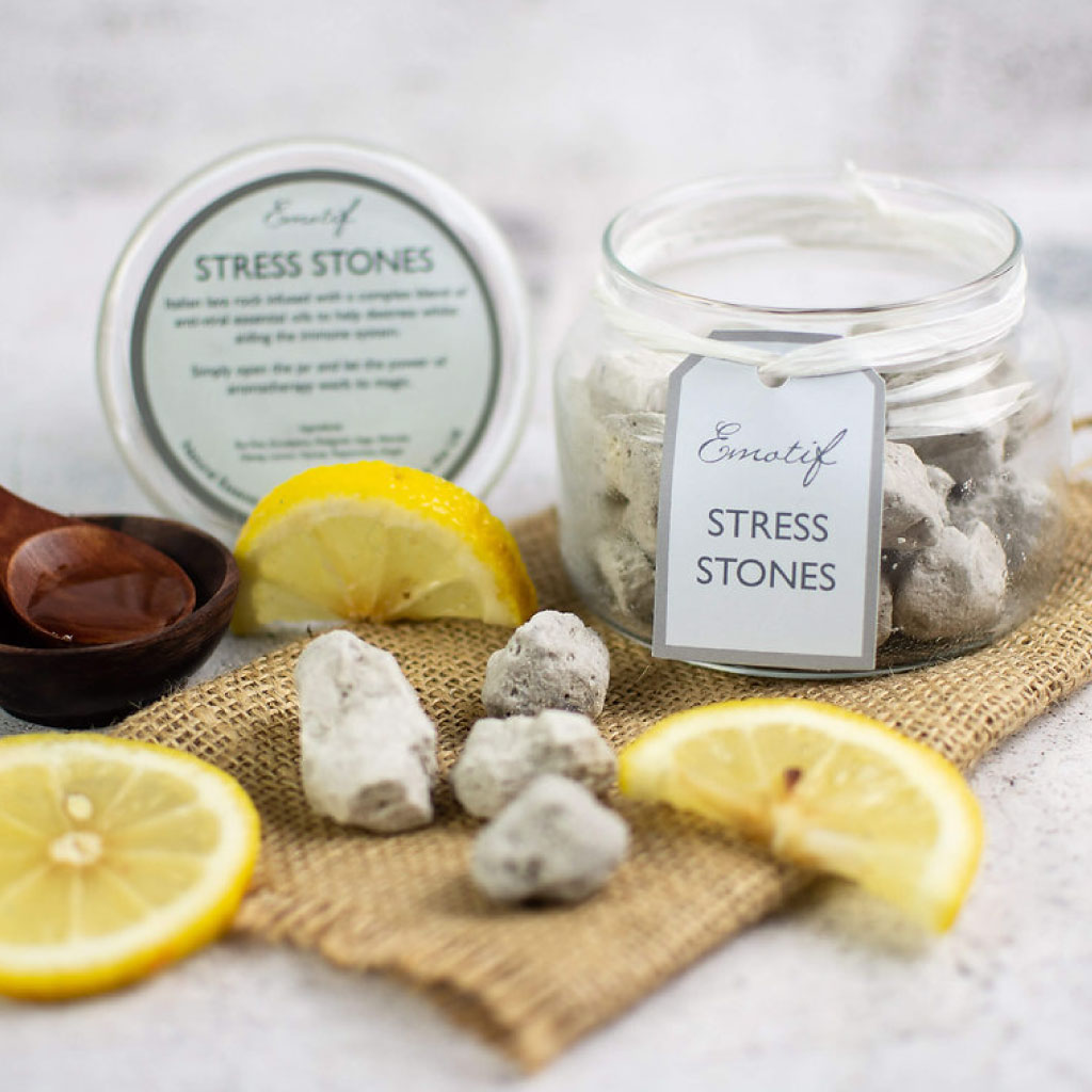 Stress Stones Gift Set - Tea Tree & Eucalyptus