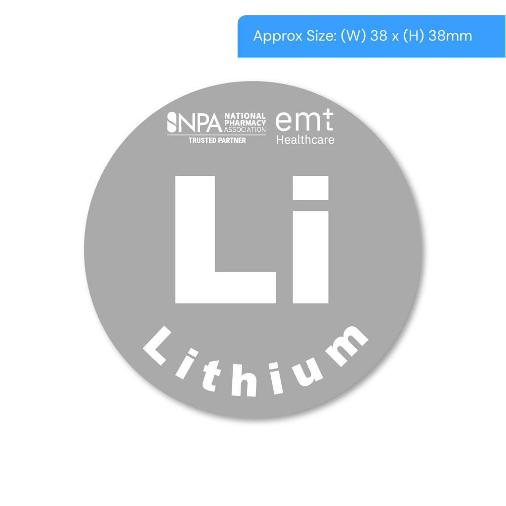 [STI1000L] Lithium Alert Labels