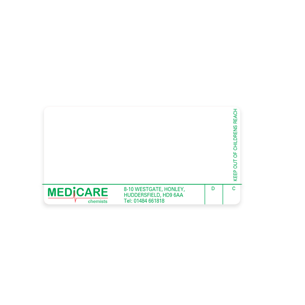 [EMT416] Medicare Honley Dispensing Labels