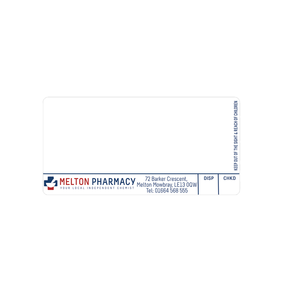 [EMT1702] Roshban Melton Pharmacy Labels
