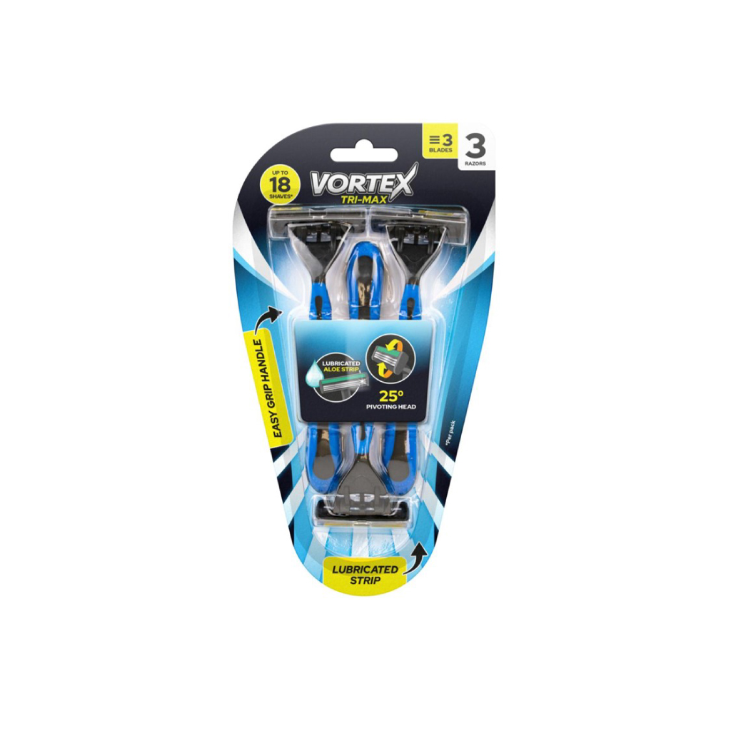 [316813] Men's Triple Blade Ultra Razors (Pack of 12)