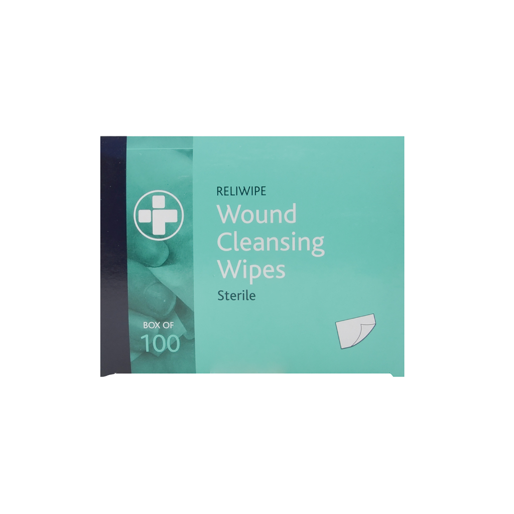[745] Moist Saline Cleansing Wipes 100 Wipes per Box