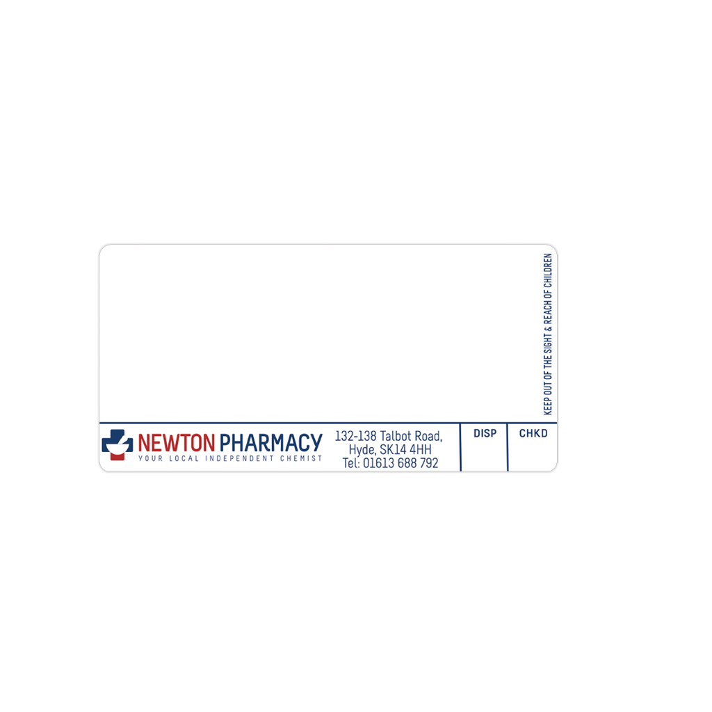 [EMT1693] Roshban Newton Pharmacy Labels