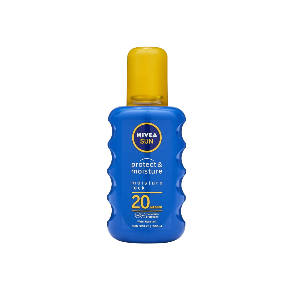 Nivea Sun & Protect Moisture 200ml Sun Lotion Spray SPF20
