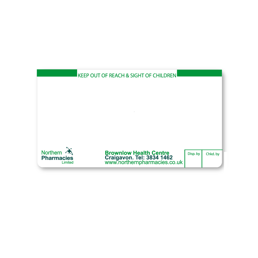 Northern Pharmacy Labels Craigavon 