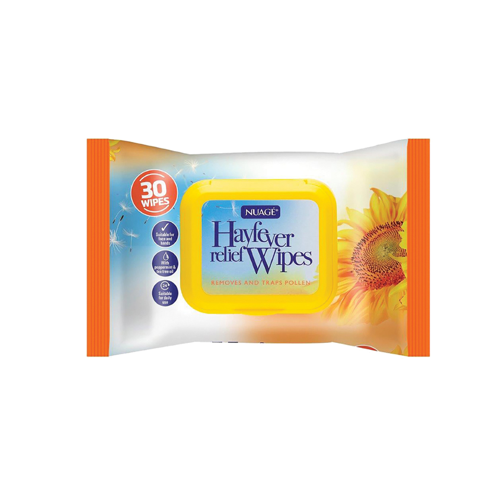 Nuage Hay Fever Relief Wipes