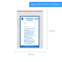 Polygrip Self Seal Fridge Bags 150x225mmx75mm