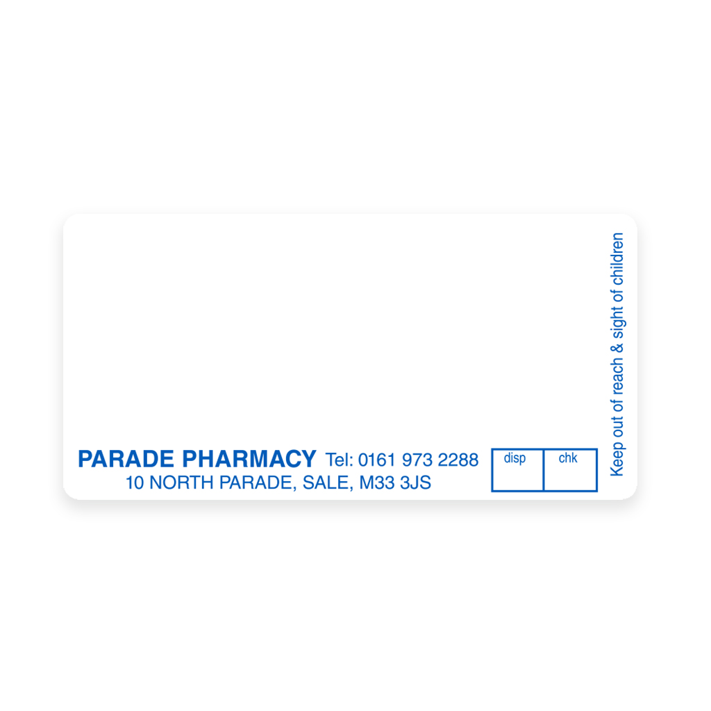 [AZEMT2861] Parade Pharmacy Sale Labels
