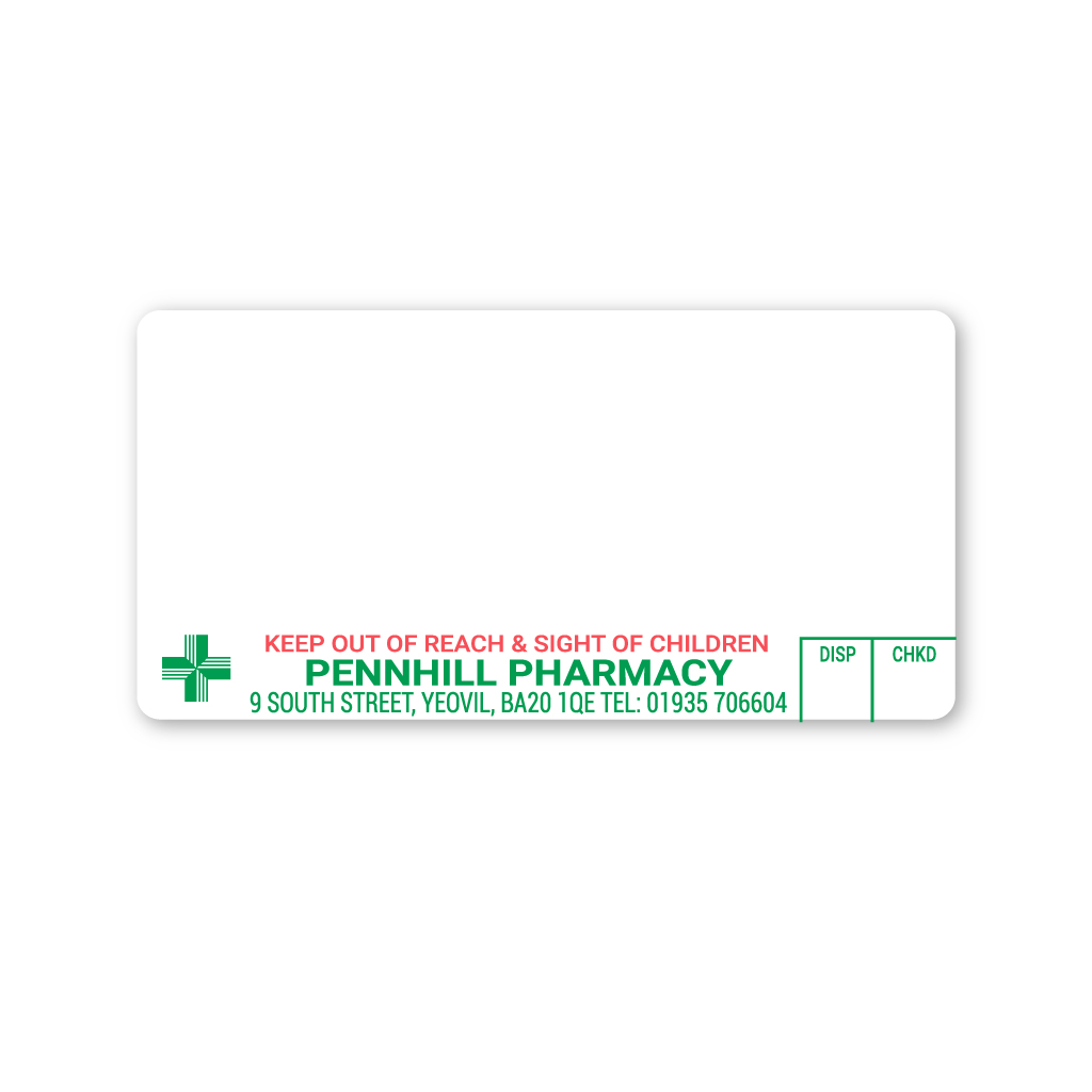[EMT1354] Naimans Group   Pennhill Pharmacy Labels