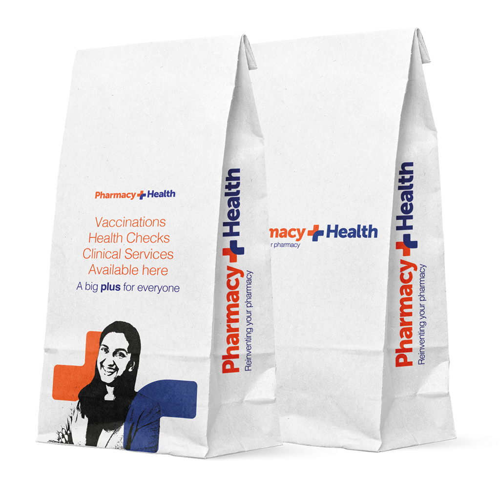 [PHP9] P9 Pharmacy Health Prescription Bags (Pack of 500)