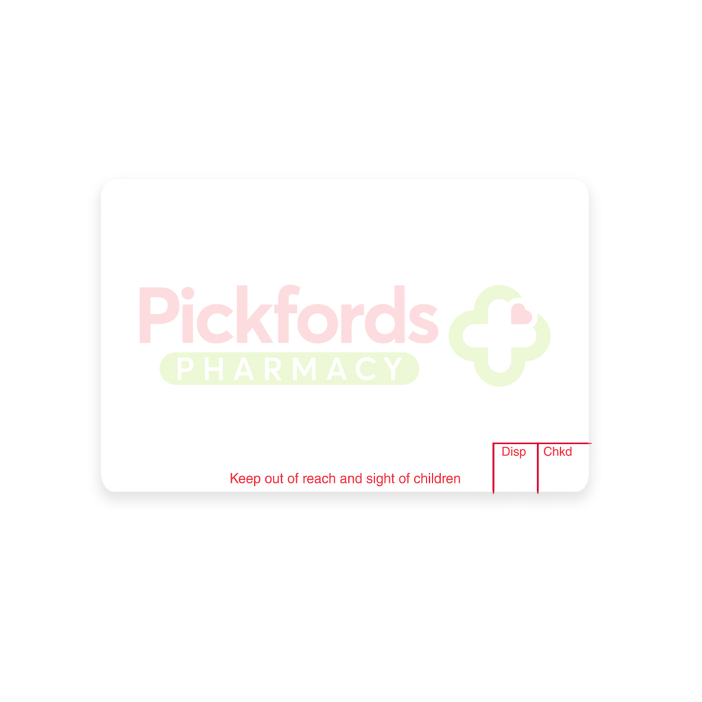 Pickfords Dispensing Labels (70x45)