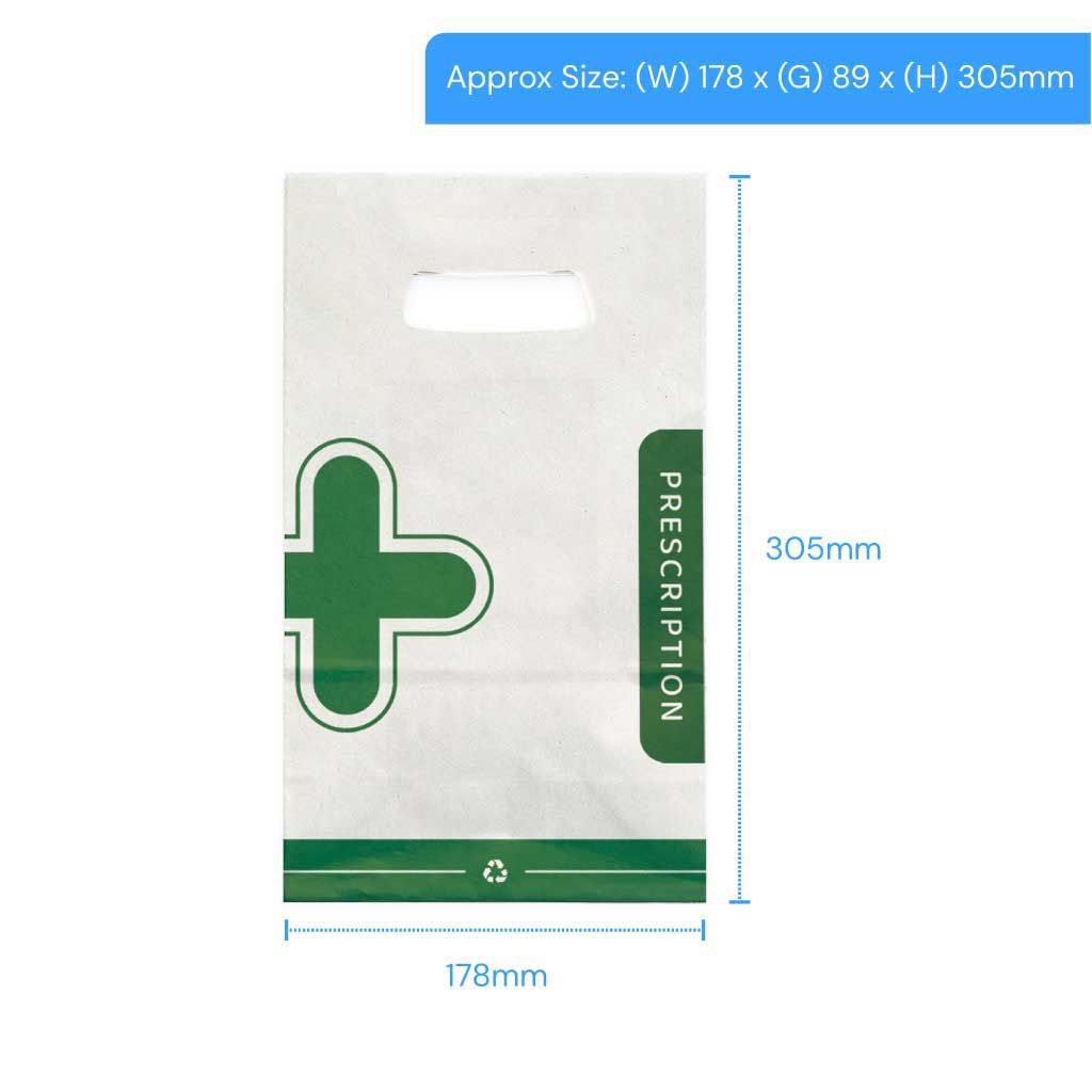 [EMTP5] P5 Prescription Carrier Bags (Pack of 500)